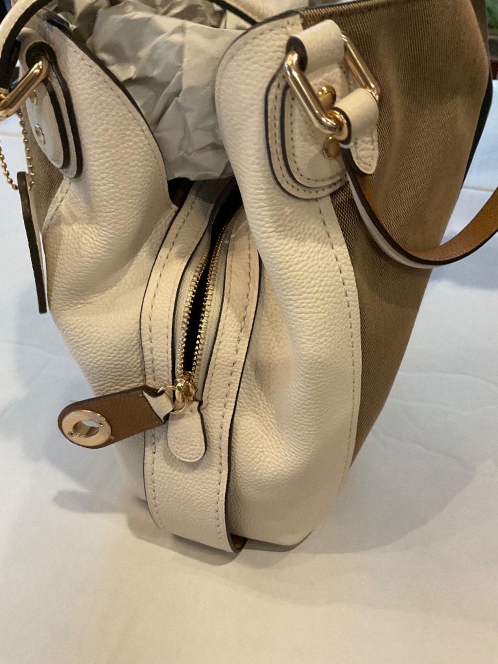 Coach Horse and Carriage Jacquard Edie Shoulder Bag Style number 31698 - Picture 7 of 15